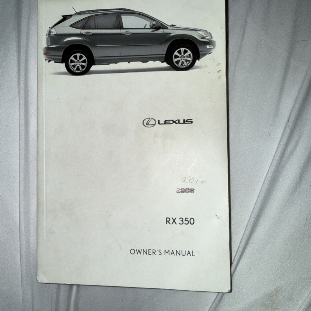 2008 Lexus RX-350 Factory OEM Owner Operator User Guide Manual 3.5L V6 xz